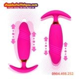  Trứng Rung Thụt Đa Tần Số Thiết Kế Đuôi Mỏ Neo Ôm Sát Âm Đạo 