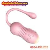  Trứng Rung Thụt Dạng Kem Chảy Điều Khiển Không Dây LIBO 