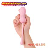  Trứng Rung Thụt Dạng Kem Chảy Điều Khiển Không Dây LIBO 