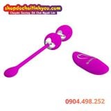  Trứng Rung Tình Yêu Hình Quả Bóng Đôi Điều Khiển Từ Xa WILLIE 