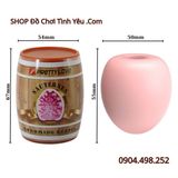  Trứng Thủ Dâm Ngụy Trang Thùng Rượu Gỗ Nhỏ CHARMING BARREL 