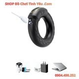  Vòng Đeo Dương Vật Khóa Tinh Rung Làm Ấm Có Điều Khiển App 