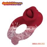  Vòng Đeo Dương Vật Khóa Tinh Rung Kép Có Đầu Lưỡi Liếm Âm Vật 