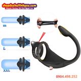  Vòng Đôi Đeo Dương Vật Có Nhánh Rung Hậu Môn Điều Khiển Từ Xa 