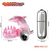  Vòng Rung Cá Heo Đeo Dương Vật Có Gai Kích Thích Âm Đạo 