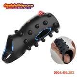  Vòng Rung Dương Vật Khóa Tinh Có Bi Nổi Ma Sát Âm Đạo Cực Phê 