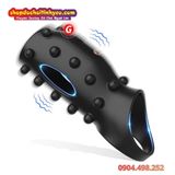  Vòng Rung Dương Vật Khóa Tinh Có Bi Nổi Ma Sát Âm Đạo Cực Phê 