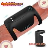  Vòng Rung Khóa Kép Dương Vật Kích Thích Kéo Dài Thời Gian 