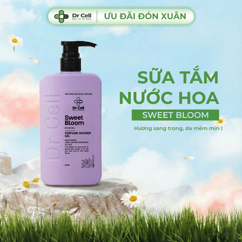 SWEET BLOOM BY DR CELL- PERFUME SHOWER GEL