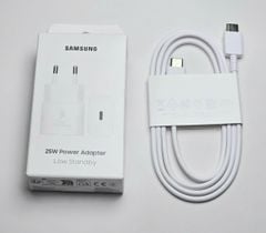 Củ sạc samsung 25w cho samsung Galaxy  Z Fold5-Hàng chính hãng