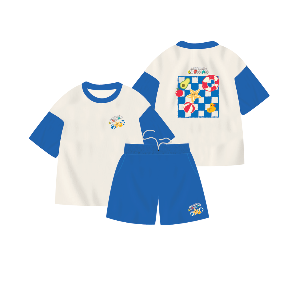 Anh Trai & Cái Đuôi Nhỏ Kids' Cotton Set (Bộ đồ thun trẻ em) / CÁI ĐUÔI NHỎ