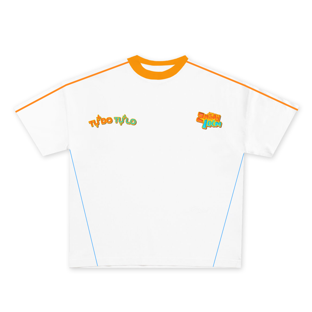 2 Ngày 1 Đêm T-Shirt / Tự do tự lo (Áo thun) - Tặng 01 random photocard