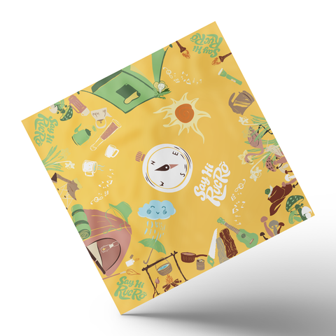 SAY HI RỰC RỠ Bandana (Khăn lụa) / CHẶNG RỪNG