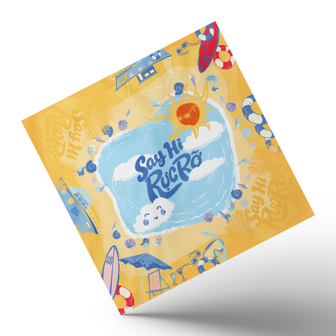 SAY HI RỰC RỠ Bandana (Khăn lụa) / CHẶNG BIỂN