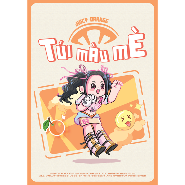 Móc Khóa Orange - Túi Màu Mè