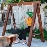 Xích đu gỗ tàu thuyền