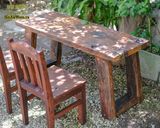 Concept bàn ghế cafe sân vườn