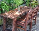 Concept bàn ghế cafe sân vườn