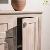 Tủ hiệu ứng sơn trắng