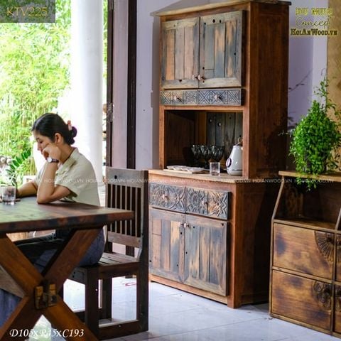 Tủ bếp/tủ rượu/tủ sau quầy lễ tân