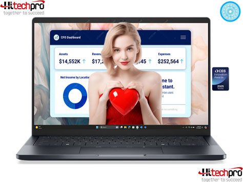 DELL PRO 14 PREMIUM PA14250 | ULTRA 7 268V VPRO® ENTERPRISE | 32GB LPDDR5X RAM | 1TB SSD | 14