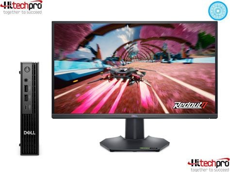 DELL PRO MICRO PLUS QBM1250 | ULTRA 9 285T vPRO | 64GB DDR5 RAM | 2TB SSD | FEDORA LINUX | KEY & MOUSE | 130 WATT A,C ADAPTER | 1Y PRO