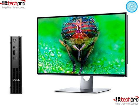 DELL PRO MICRO QCM1250 | I7-14700T vPRO | 16GB DDR5 RAM | 512GB SSD | FEDORA LINUX | KB216, MS116 | 90 WATT A,C ADAPTER | 1Y PRO