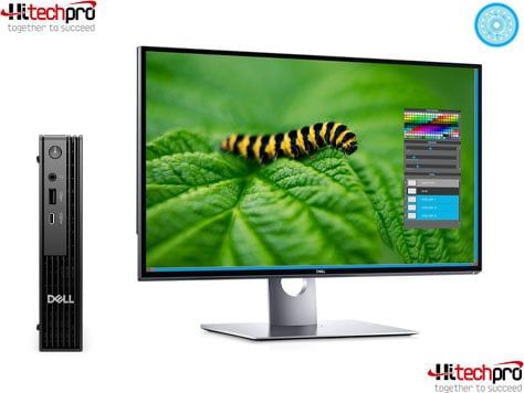 DELL PRO MICRO QCM1250 | I3-14100T | 8GB DDR5 RAM | 512GB SSD | FEDORA LINUX | KB216, MS116 | 90 WATT A,C ADAPTER | 1Y PRO