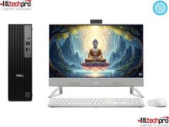 DELL PRO SLIM QCS1255 | AMD Ryzen™ 5 PRO 8600G | 16GB DDR5 RAM | 1TB SSD | AMD Radeon™ | KB & M | AX + BT | KYHD | WIN 11 HOME | 1Y WTY