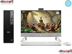 DELL PRO SLIM QCS1255 | AMD Ryzen™ 7 8700G | 8GB DDR5 RAM | 1TB SSD | AMD Radeon™ | KB & M | AX + BT | KYHD | WIN 11 HOME | 1Y WTY