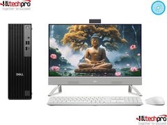 DELL PRO SLIM QCS1255 | AMD Ryzen™ 5 8600G | 8GB DDR5 RAM | 1TB SSD | AMD Radeon™ | KB & M | AX + BT | KYHD | WIN 11 HOME | 1Y WTY