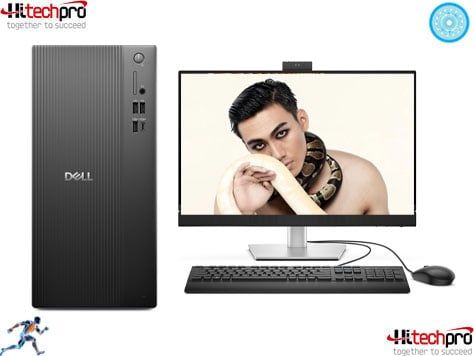 DELL PRO TOWER ESSENTIAL QVT1260 | I3-14100 | 8GB DDR5 RAM | 512GB SSD | INTEL GRAPHICS | KB, M | WIN 11 HOME | PROSUPPORT 1YRS & KYHD
