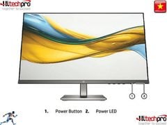 HP SERIES 5 LCD | 524DA | 23.8” FHD, IPS | VGA, HDMI | LOA 2 x 2W  | MÀN HÌNH PHẲNG | MÀU ĐEN XÁM | 3.52KG | 3Y WTY | B11W5AT