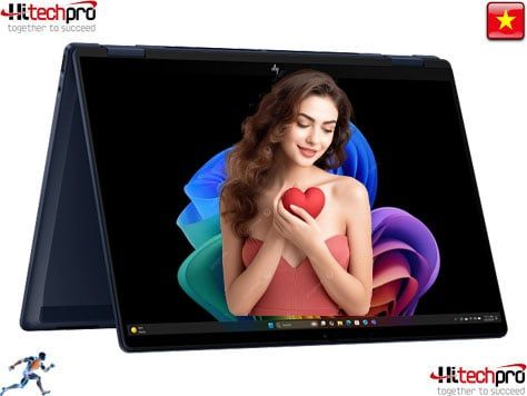 HP OMNIBOOK X FLIP  | 14-FM0088TU | ULTRA 5-226V | 16GB  RAM | 512GB SSD  | 14.0” 2K TOUCH | OFFICE 365 | WIN 11H | 3 CELL |  XANH | 1.4KG | BZ7Q2PA