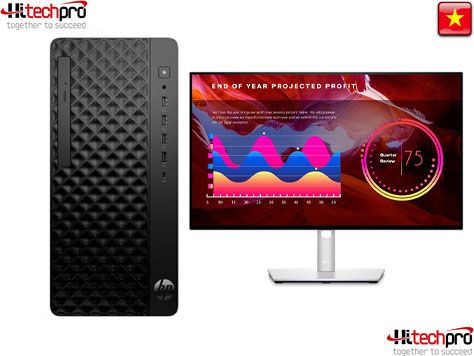 HP PRODESK 2 TOWER G1i | I3-14100 | 8GB DDR5 RAM | 512GB SSD | WIFI 6, BLUETOOTH | WINDOWS 11 HOME | 1Y ONSITE