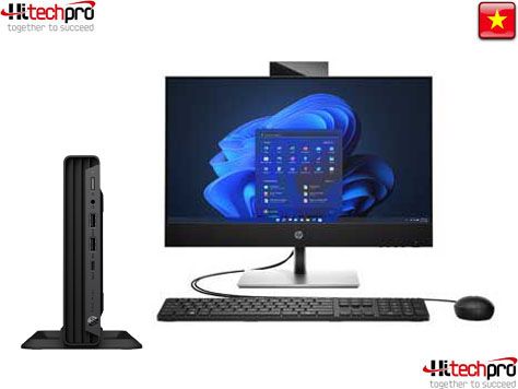 HP PRODESK 4 MINI G1i | ULTRA 5 235 | 8GB DDR5 RAM | 512GB SSD | MOUSE HP BLK 125| WIFI 6 + BT | WINDOWS 11 HOME | 1Y ONSITE