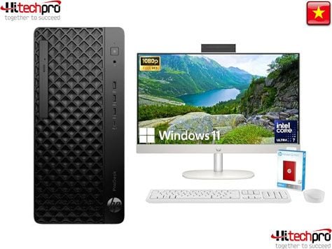 HP PRODESK 4 TOWER G1i | ULTRA 5 245 | 16GB DDR5 RAM | 512GB SSD | MOUSE HP BLK 125| WIFI 6 + BT  | WINDOWS 11 HOME | 1Y ONSITE