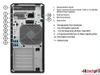 HP Z4 G5 WORKSTATION | XEON W5-2445 | 32GB DDR5 RAM | 512GB SSD | RTX™A4000 16GB |  57K36AV