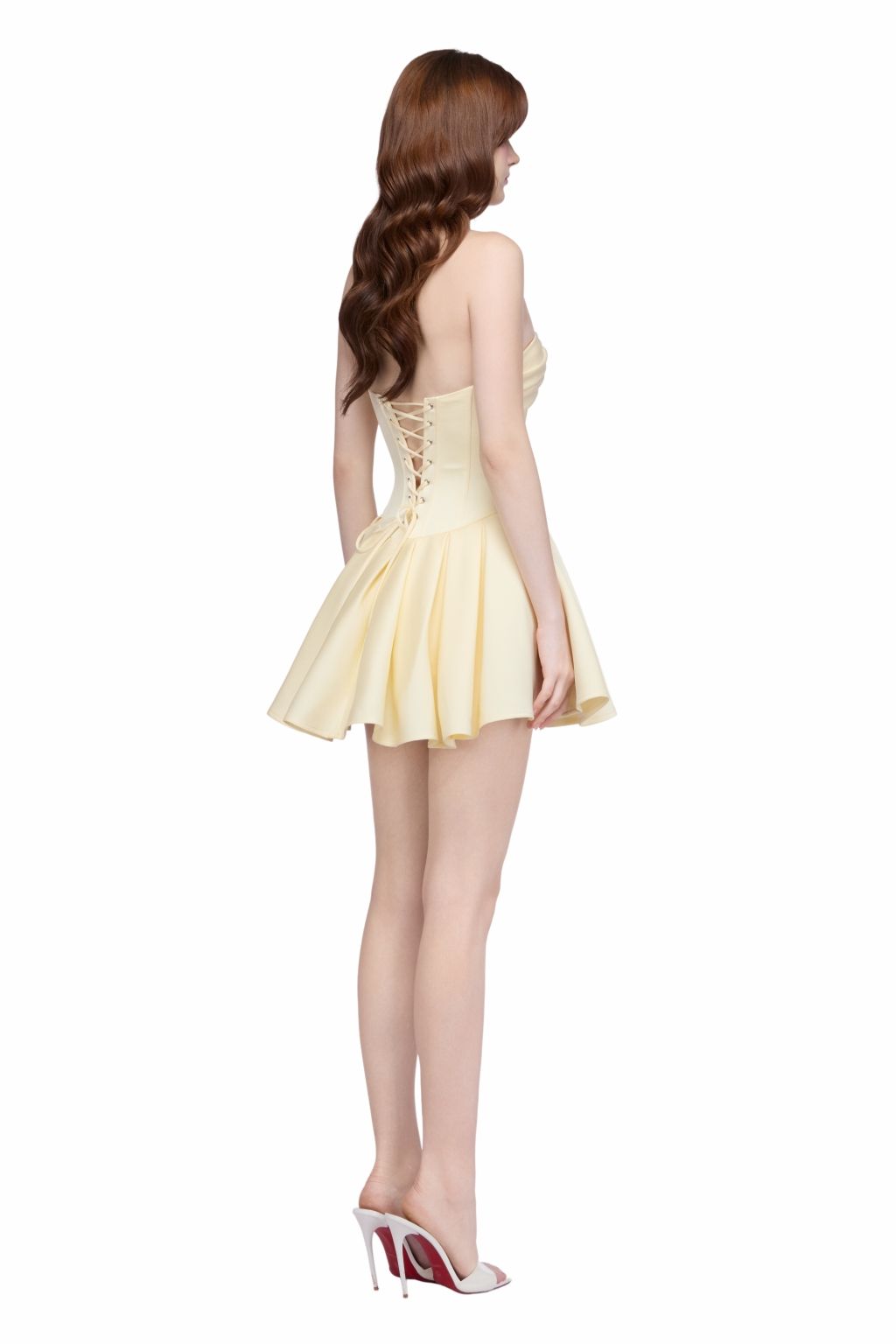 ELFIE DRESS (IVORY) HO25D13KE 