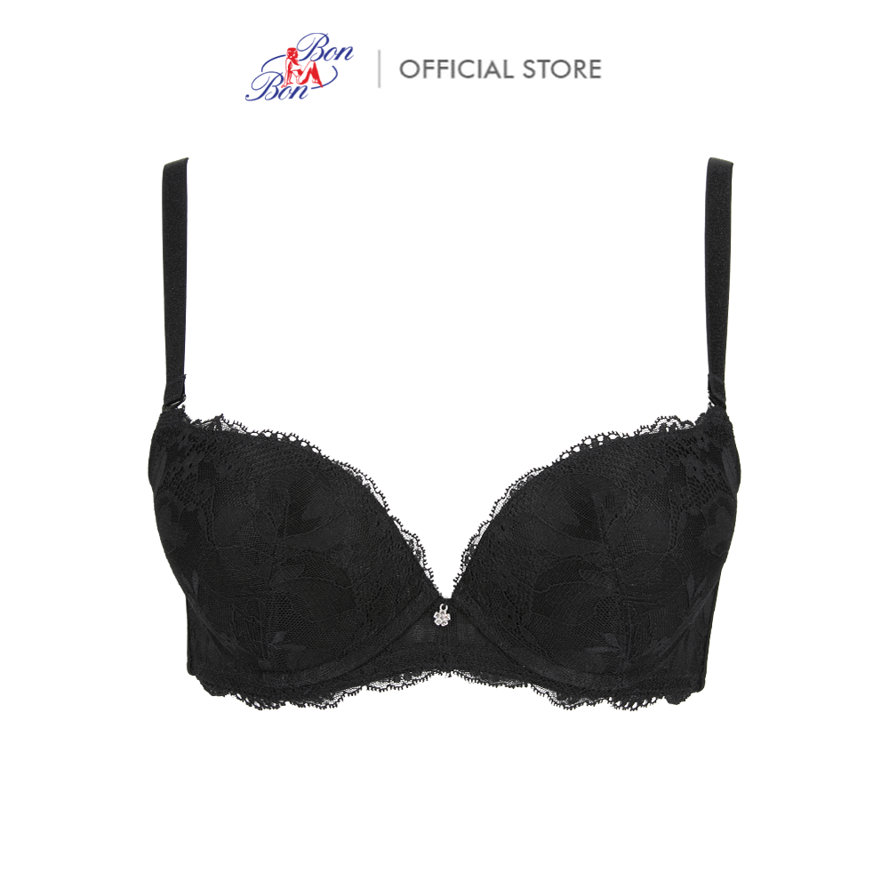  Áo lót siêu dày, cúp 3/4 full ren - BV35179 