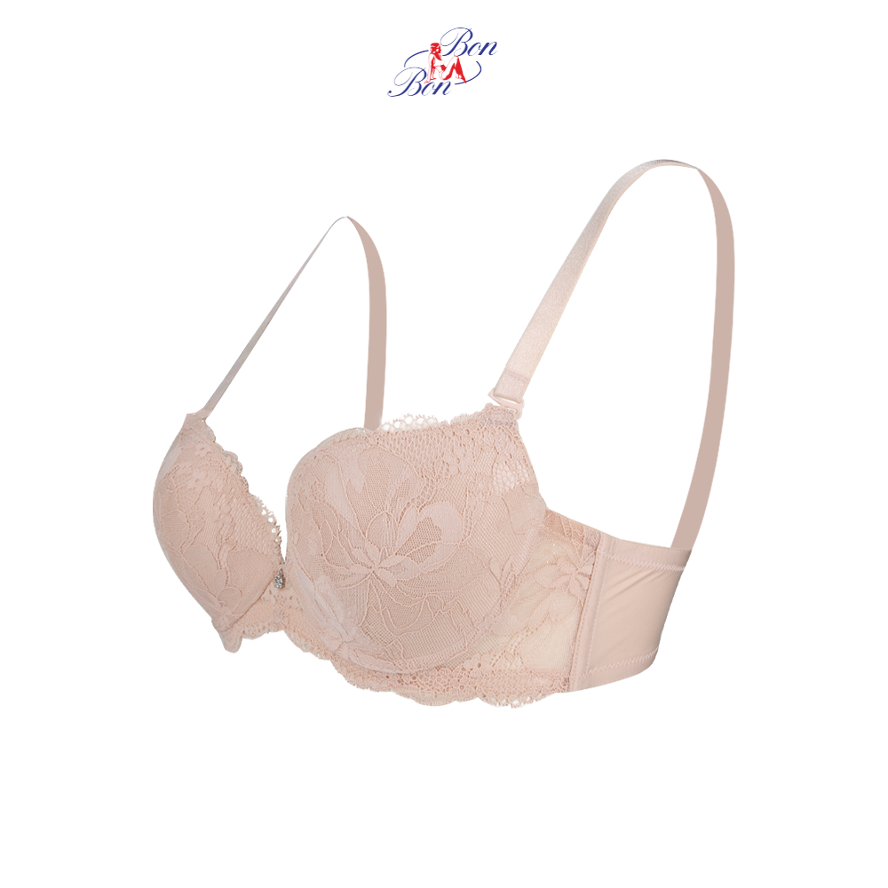  Áo lót siêu dày, cúp 3/4 full ren - BV35179 