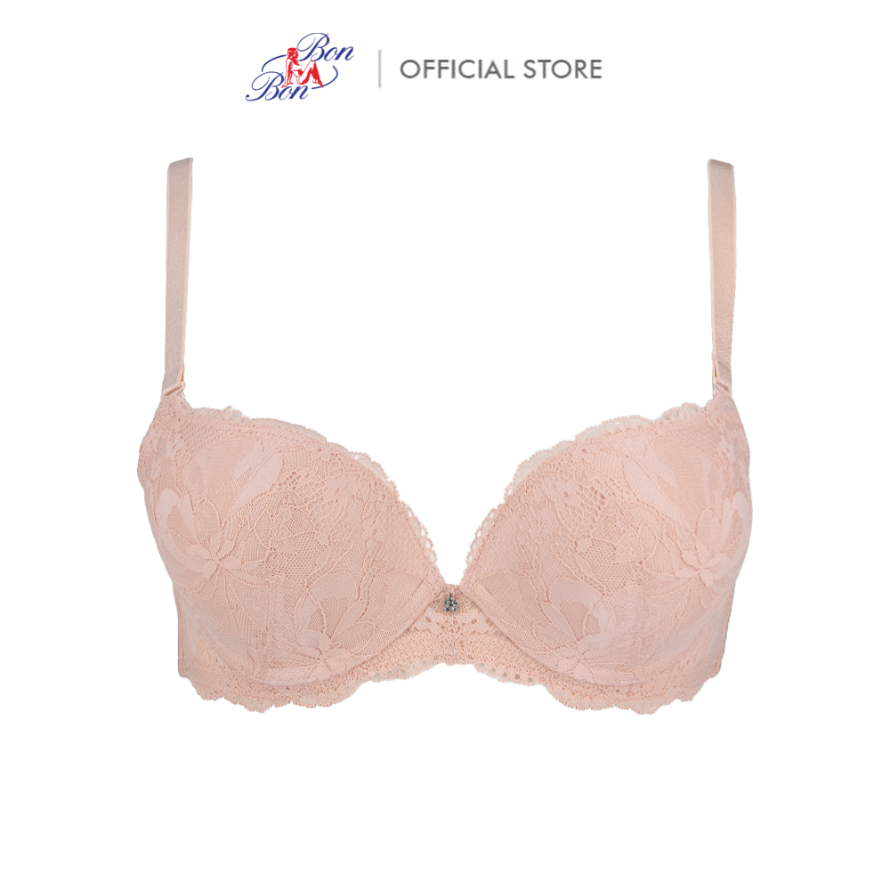  Áo lót siêu dày, cúp 3/4 full ren - BV35179 