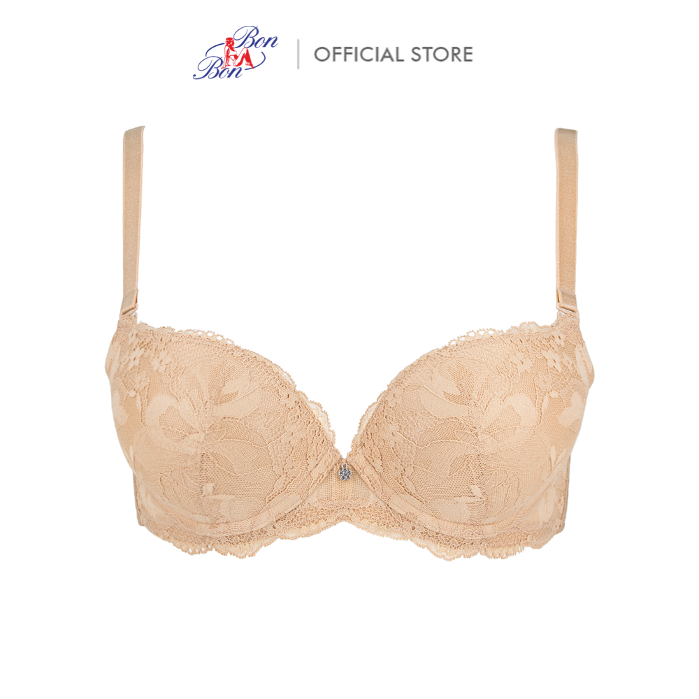  Áo lót siêu dày, cúp 3/4 full ren - BV35179 