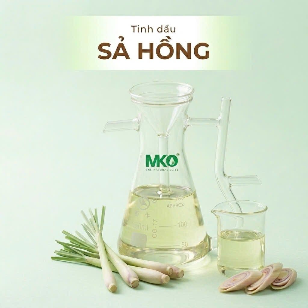 Tinh Dầu Sả Hồng * * * Palmarosa