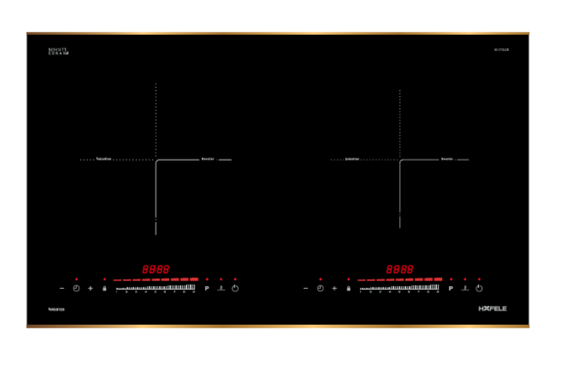 Bếp điện từ đôi Hafele HC-I73242B/ 536.61.857