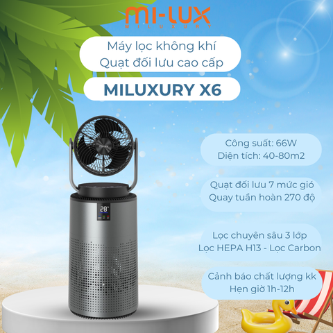 Máy lọc không khí Xiaomi MILUXURY X6