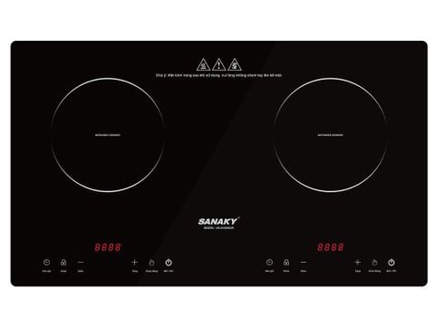 Bếp hồng ngoại đôi Sanaky VH-8100HGW