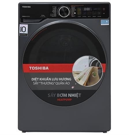 Máy sấy bơm nhiệt Toshiba Inverter 10 kg TD-T25BS110HWV(MG)
