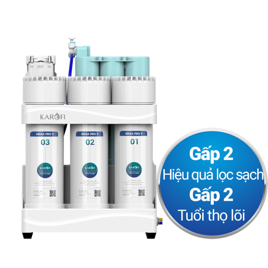 Máy lọc nước RO Karofi 10 lõi KAQ-U50K