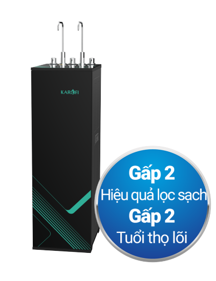 Máy lọc nước RO nóng nguội lạnh Karofi 11 lõi KAD-M68